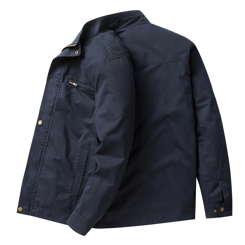 Quality Winter Clothing Bomber Jacket - Spring Autumn New Style Stand Collar