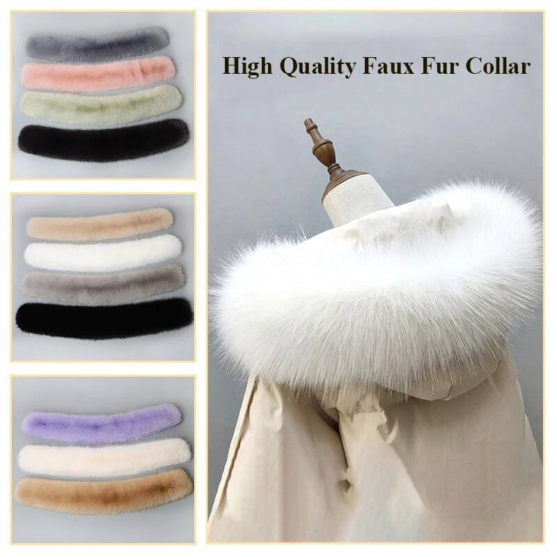 Winter Clothing Deals - Winter Coat Fur Collar Faux Fur