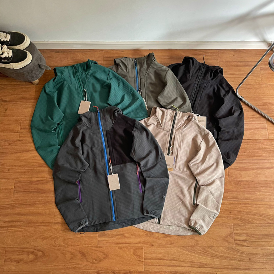 Winter Clothing Logos - Men's Clothes No Logo Hooded Windproof