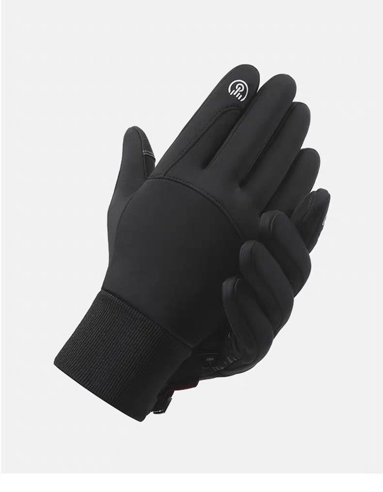 Autumn Winter Men Women Gloves - Waterproof Mitten Ski 评论和价格