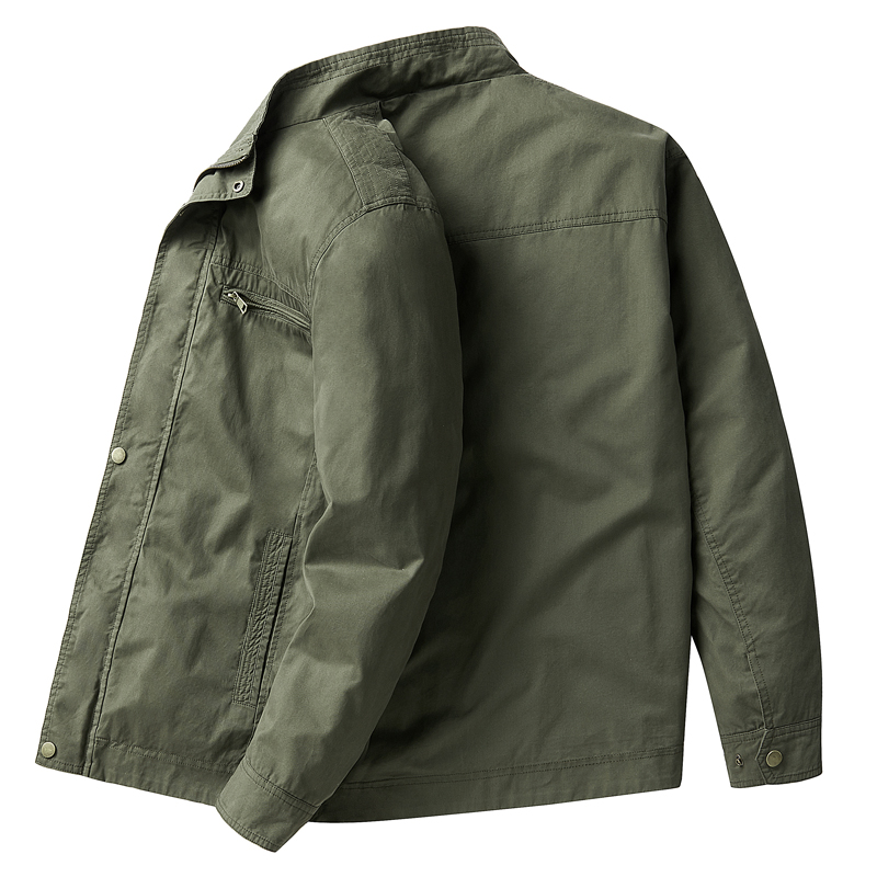 Spring Autumn New Style Stand  - Quality Winter Clothing Bomber Jacket 评论和价格