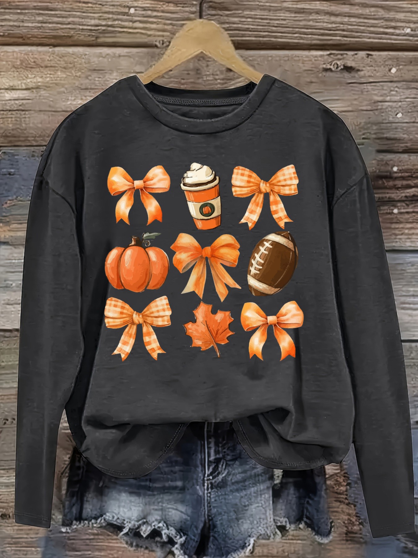 Women's Casual Long Sleeve Cre - Winter Clothing For 评论和价格