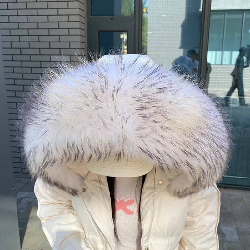 Raccoon Fur Collars For Jacket - Winter Clothing Deals 评论和价格