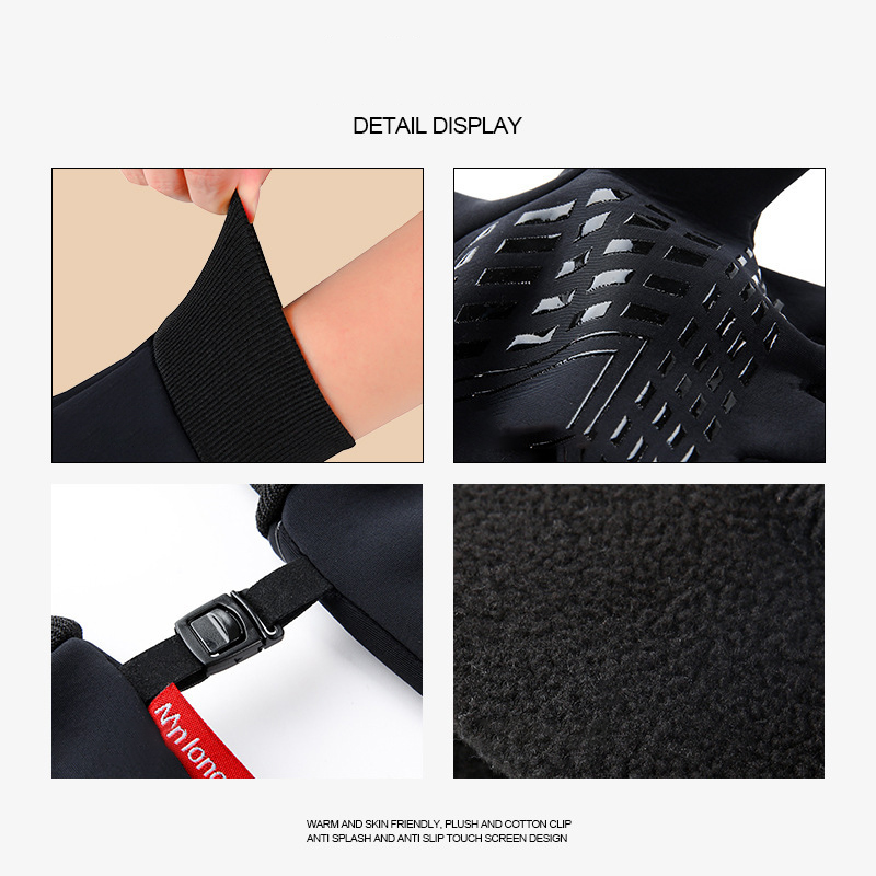 Cycling Gloves for Men Women M - Waterproof Mitten Ski 评论和价格