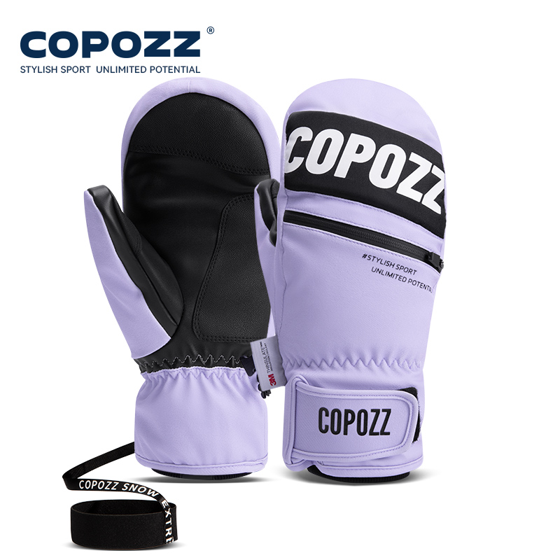 COPOZZ 3M Thinsulate Ski Glove - Waterproof Mitten Ski 评论和价格