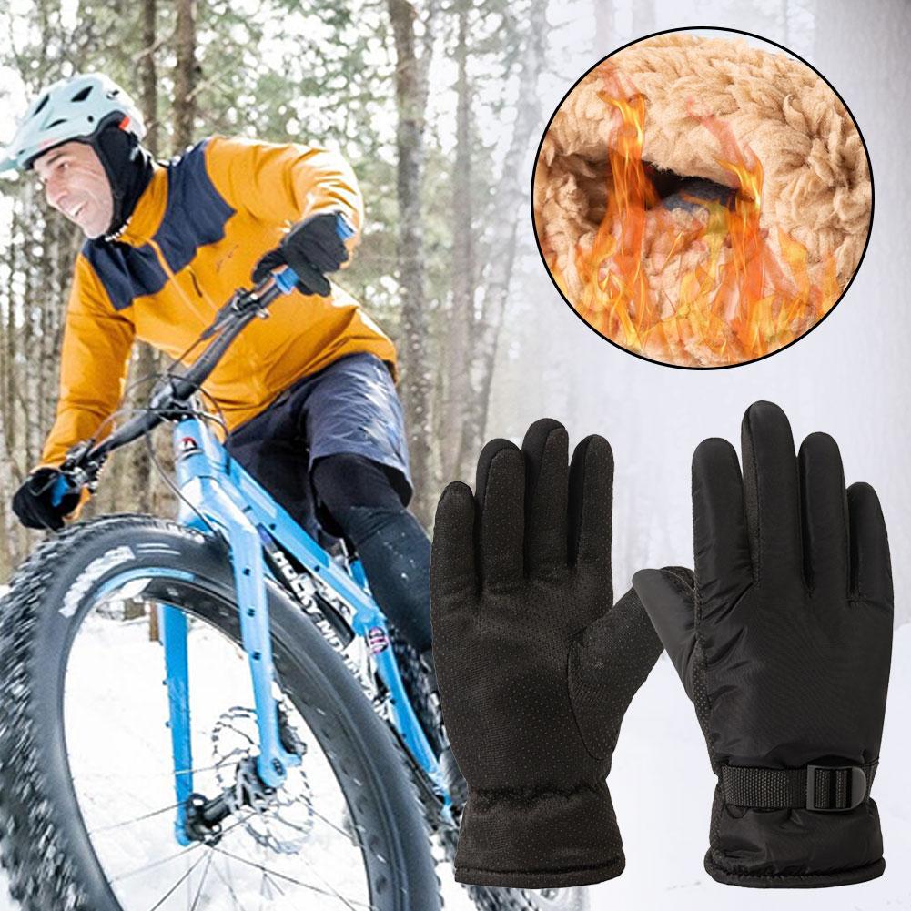 Fleece-lined Winter Warm Keep  - Waterproof Mitten Ski 评论和价格