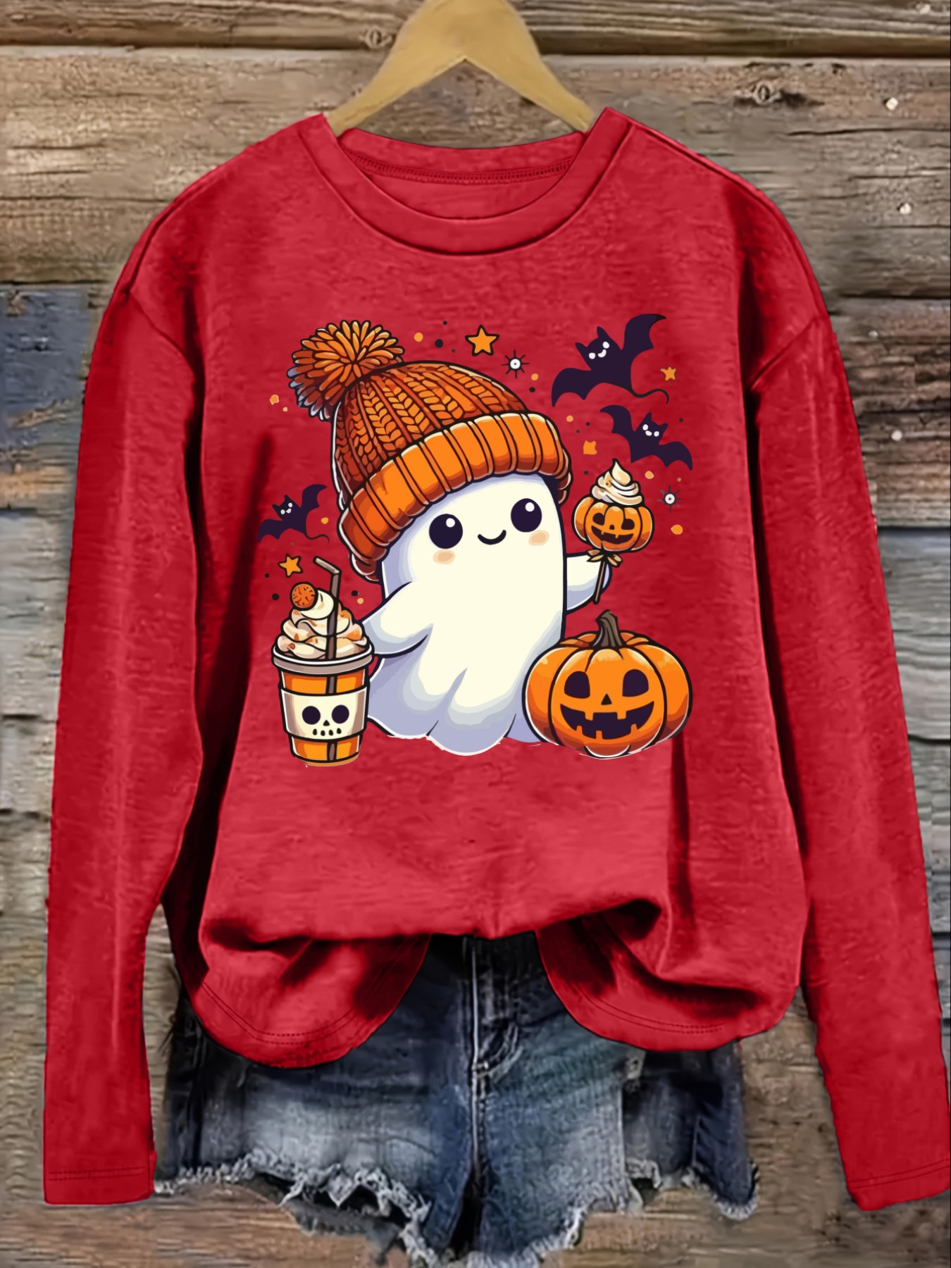 Women's Casual Long Sleeve Cre - Winter Clothing For 评论和价格