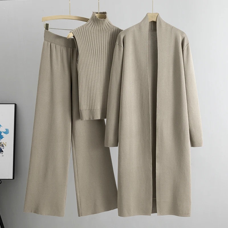 Spring Autumn 3 Piece Women Ca - Winter Clothing Vintage 评论和价格