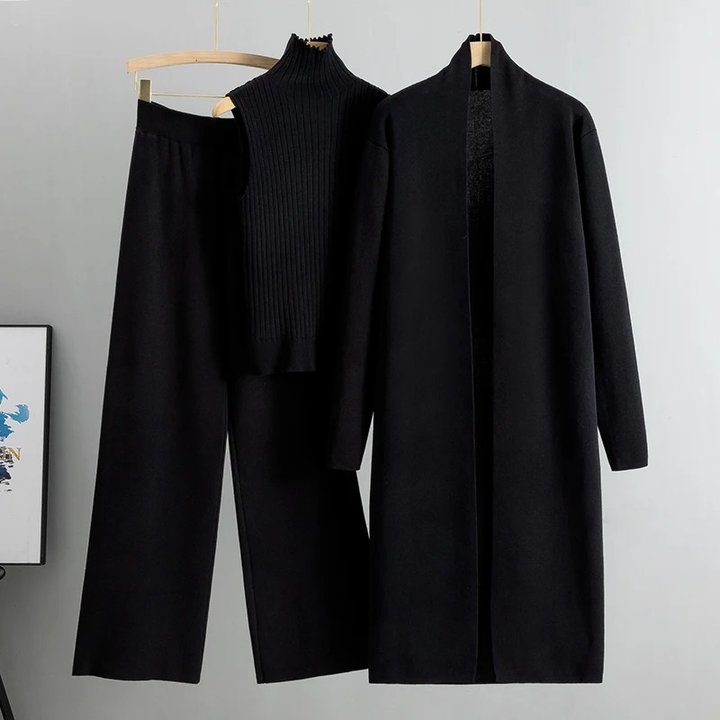 Spring Autumn 3 Piece Women Ca - Winter Clothing Vintage 评论和价格