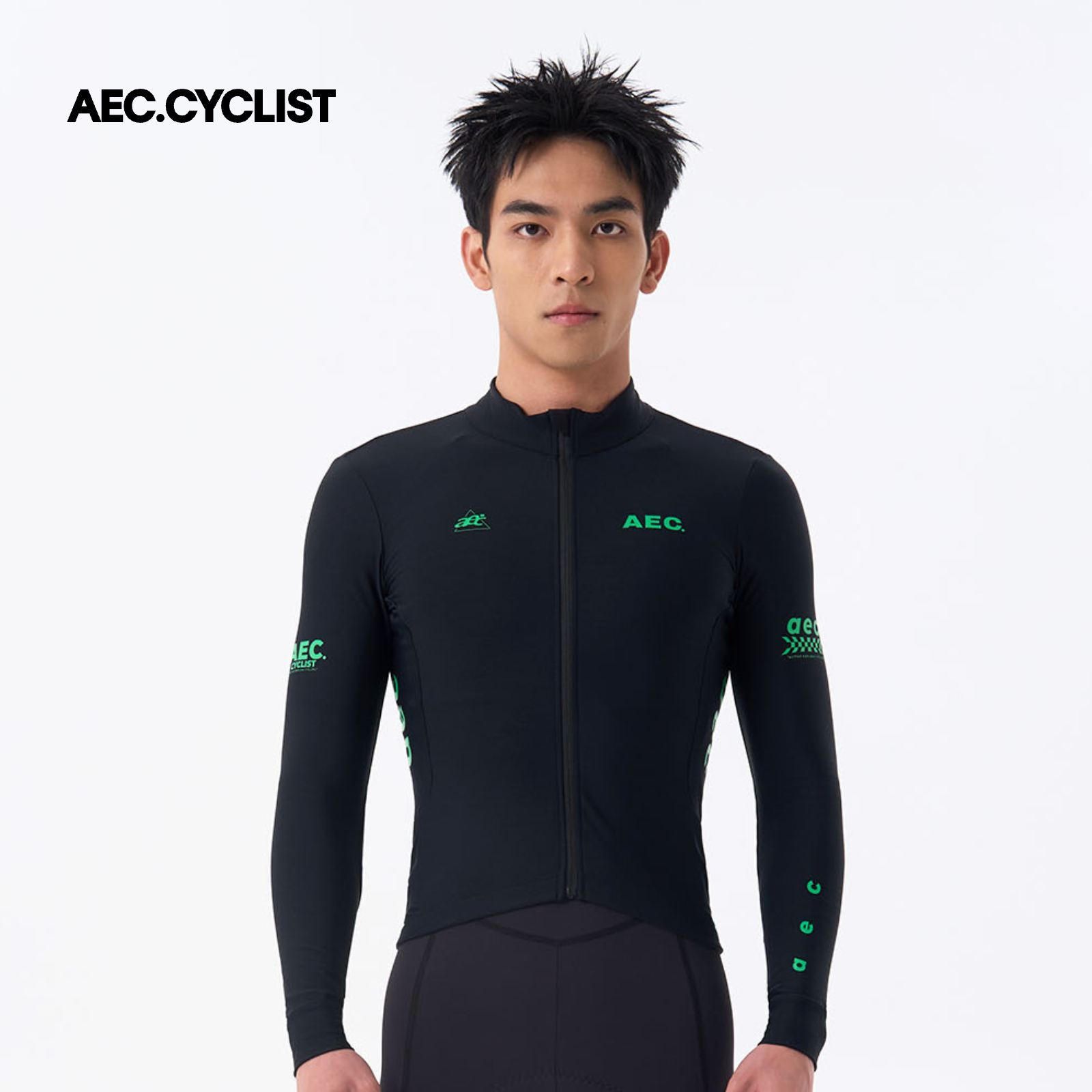 AEC.CYCLIST Men Women Fleece C - Winter Clothing Logos 评论和价格