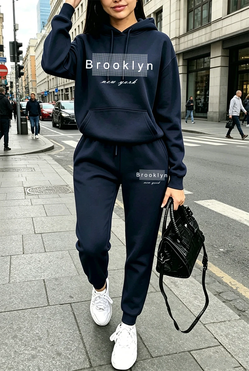 Womens Tracksuit Printing Casu - Winter Clothing For 评论和价格