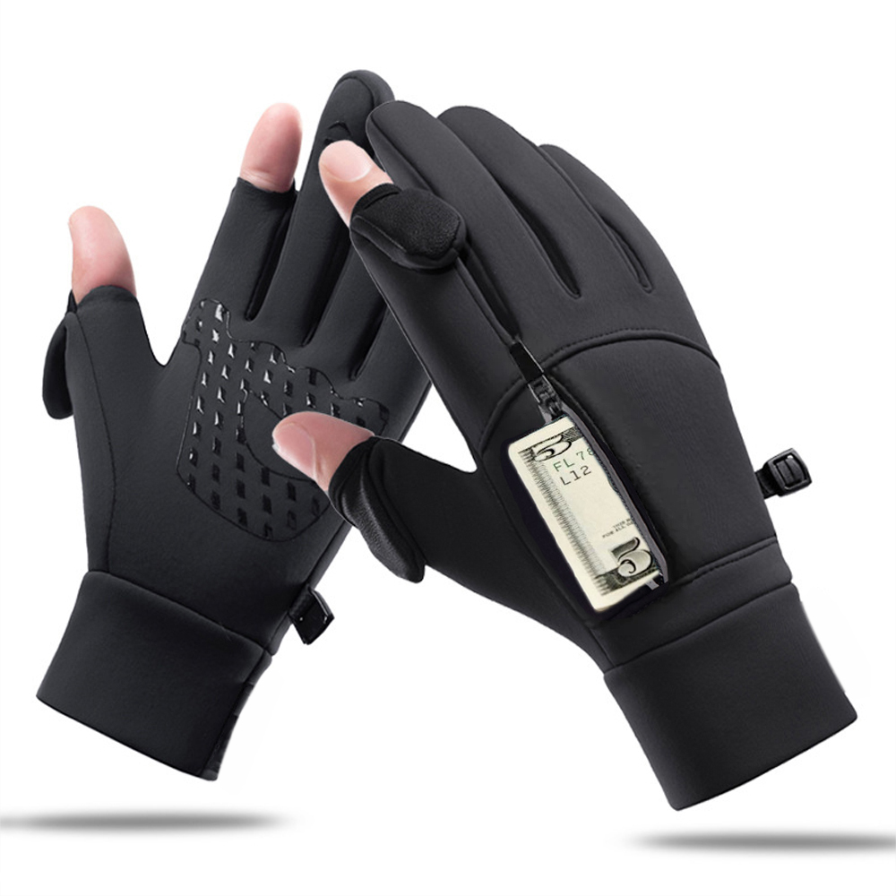 Winter Warm Gloves Flip Over E - Waterproof Mitten Ski 评论和价格