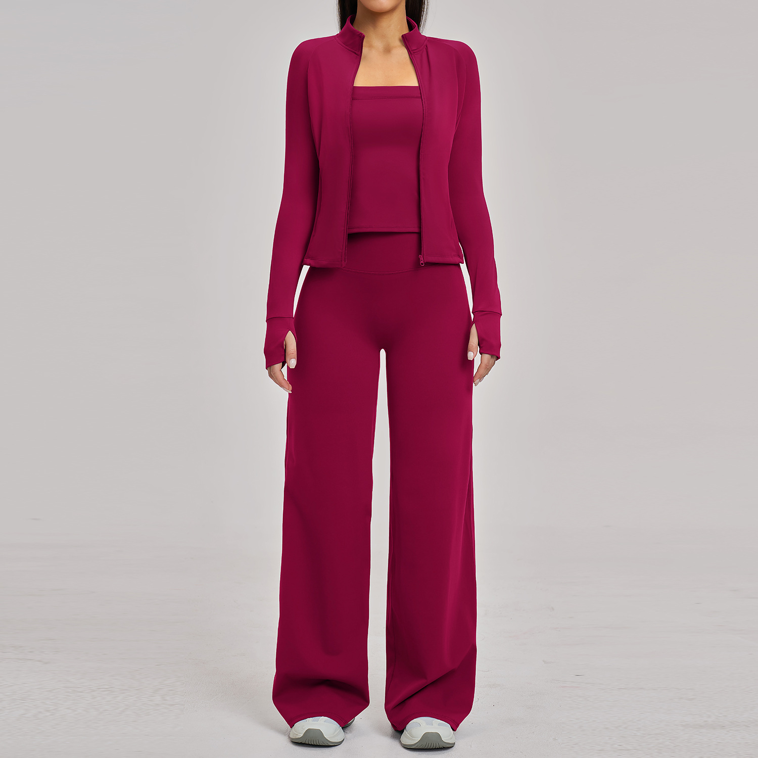 Yoga Set Women Sports Outfits  - Winter Yoga Clothing 评论和价格