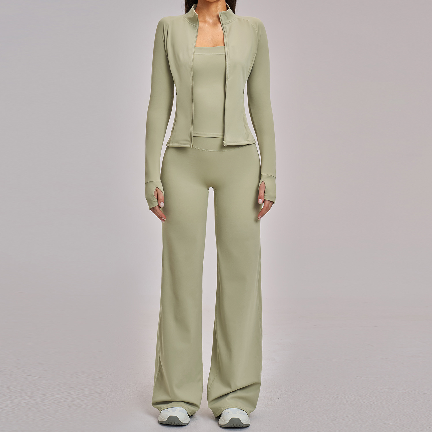 Yoga Set Women Sports Outfits  - Winter Yoga Clothing 评论和价格