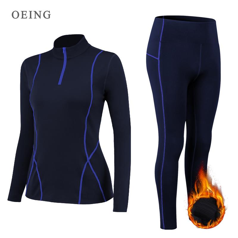 Winter Thermal Fleece Yoga Sui - Winter Yoga Clothing 评论和价格