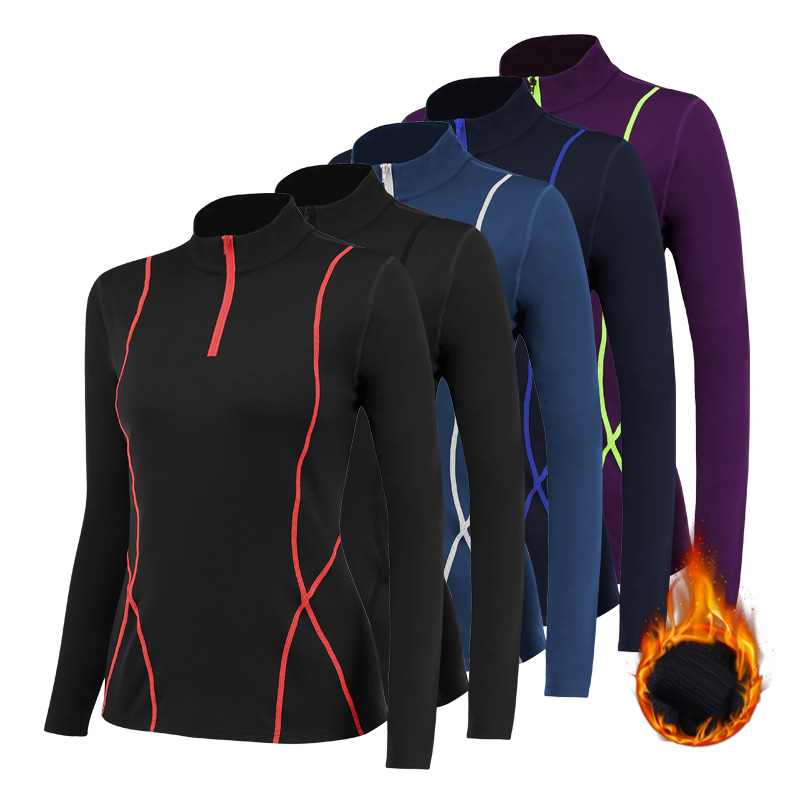 Winter Thermal Fleece Yoga Sui - Winter Yoga Clothing 评论和价格