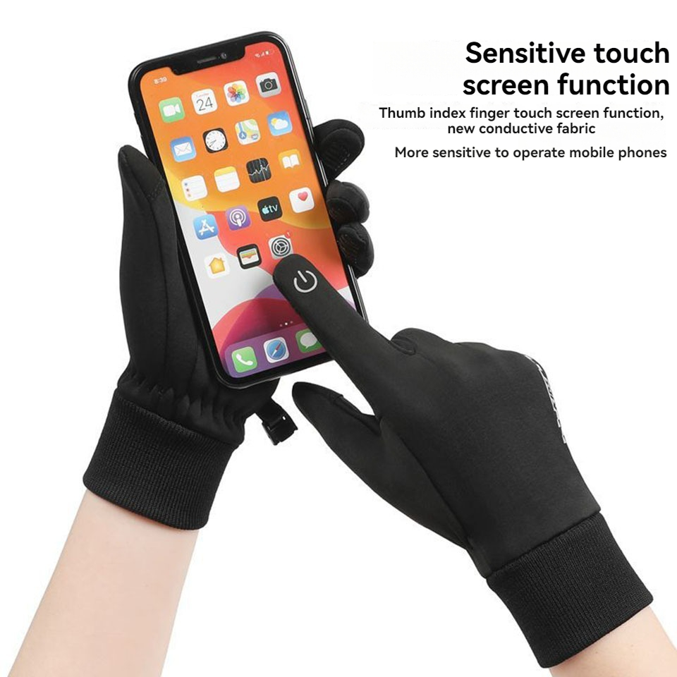GTUBIKE Children's Gloves Touc - Waterproof Mitten Ski 评论和价格