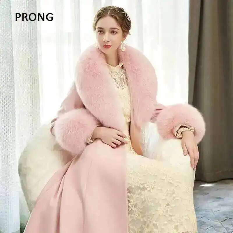 100% Real Fox Fur Collar Winte - Winter Clothing Deals 评论和价格