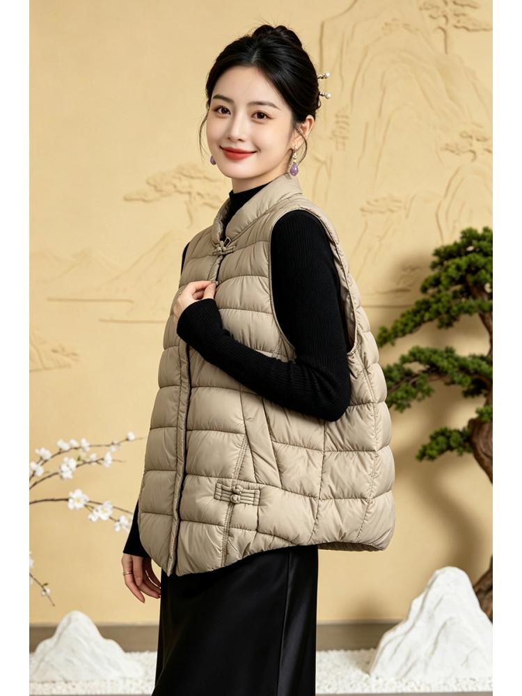 Women's Chinese style Warm Ves - Winter Clothing Deals 评论和价格
