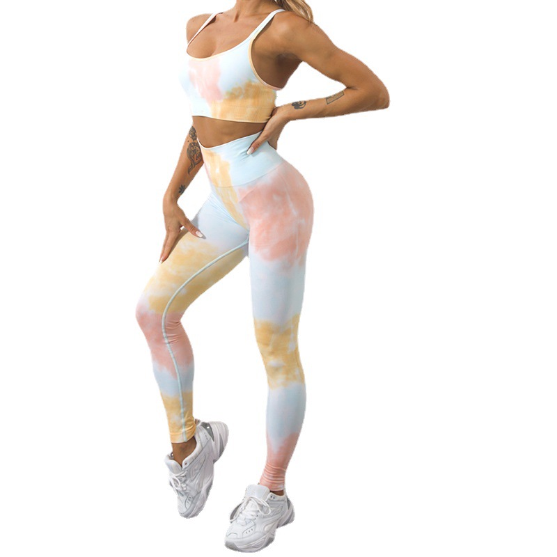 2023 New Tie Dye Yoga Pants Sp - Winter Yoga Clothing 评论和价格