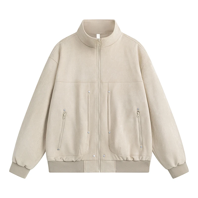 Luxury High Quality Stand Coll - Quality Winter Clothing Bomber Jacket 评论和价格