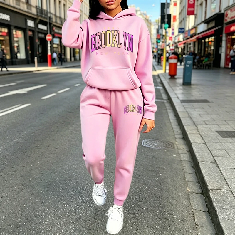 Casual Women's Outfits Print H - Winter Clothing For 评论和价格