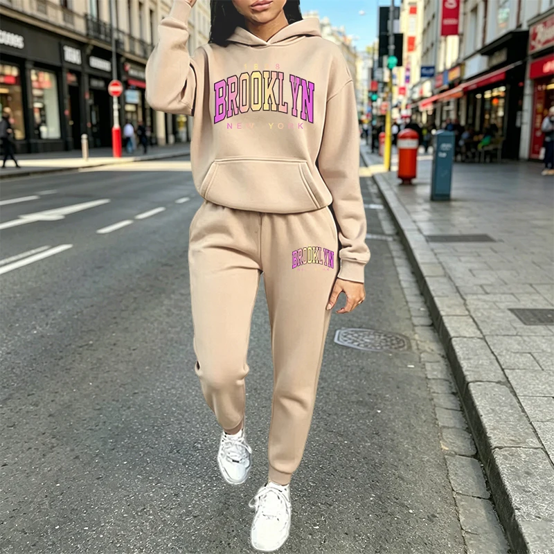 Casual Women's Outfits Print H - Winter Clothing For 评论和价格