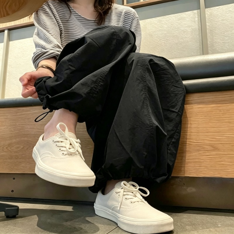 Pants Casual Vintage Solid Col - Winter Clothing Vintage 评论和价格