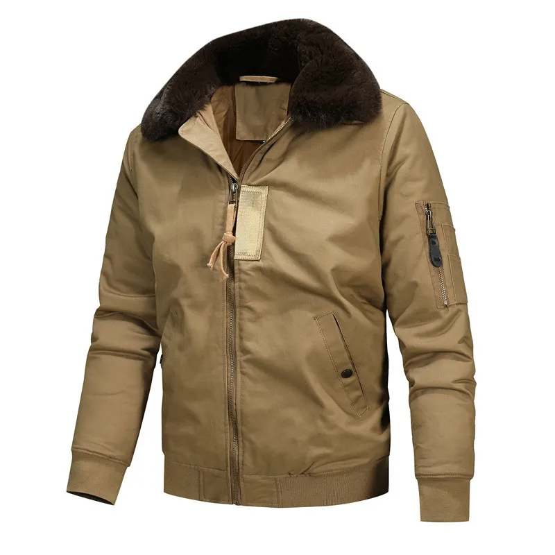 New Winter Men Bomber Jackets  - Quality Winter Clothing Bomber Jacket 评论和价格