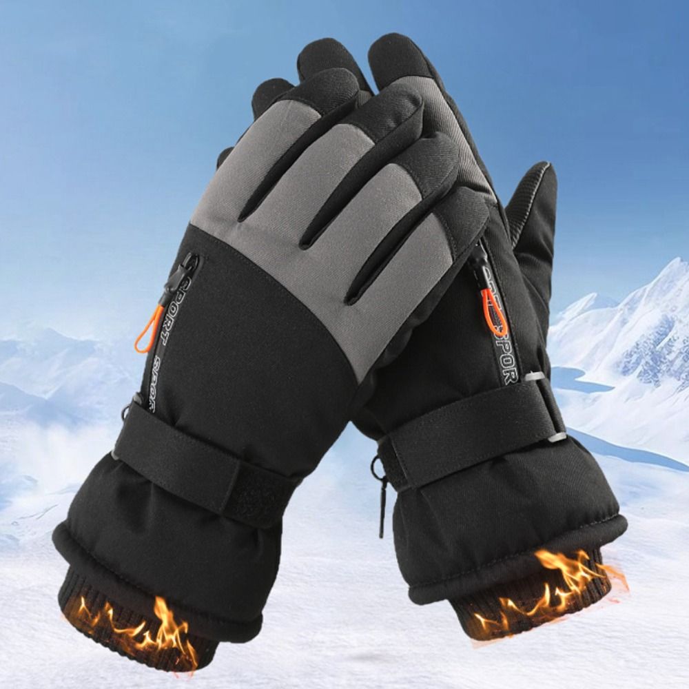 Windproof Winter Warm Gloves T - Waterproof Mitten Ski 评论和价格